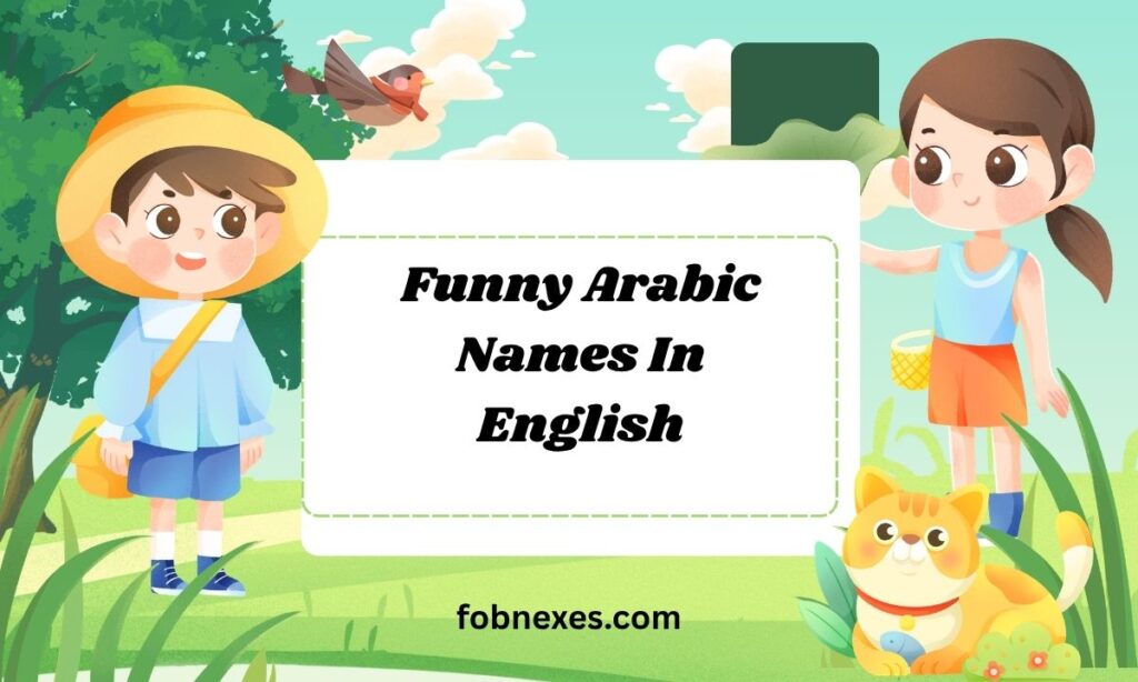 Funny Arabic Names