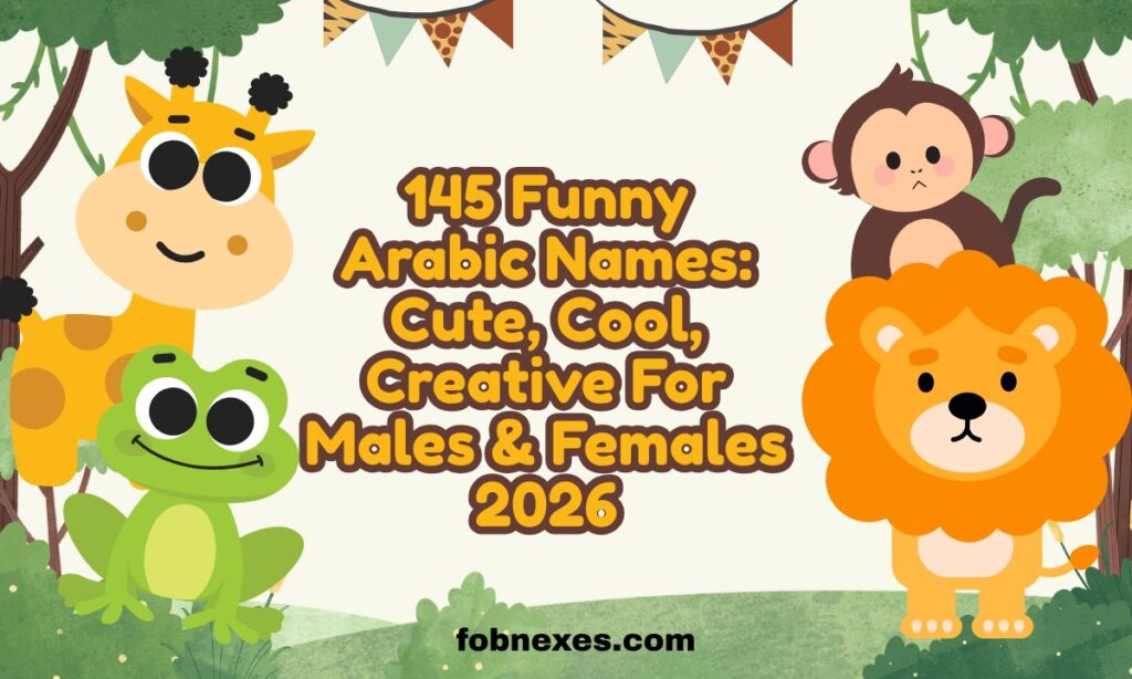Funny Arabic Names