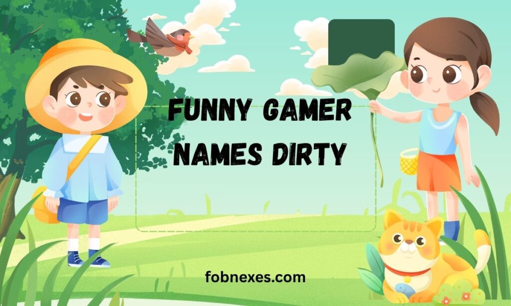 Funny Gamer Names