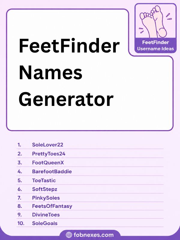 FeetFinder Names Generator