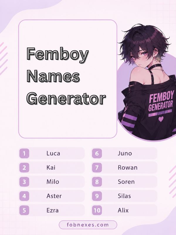 Femboy Names Generator