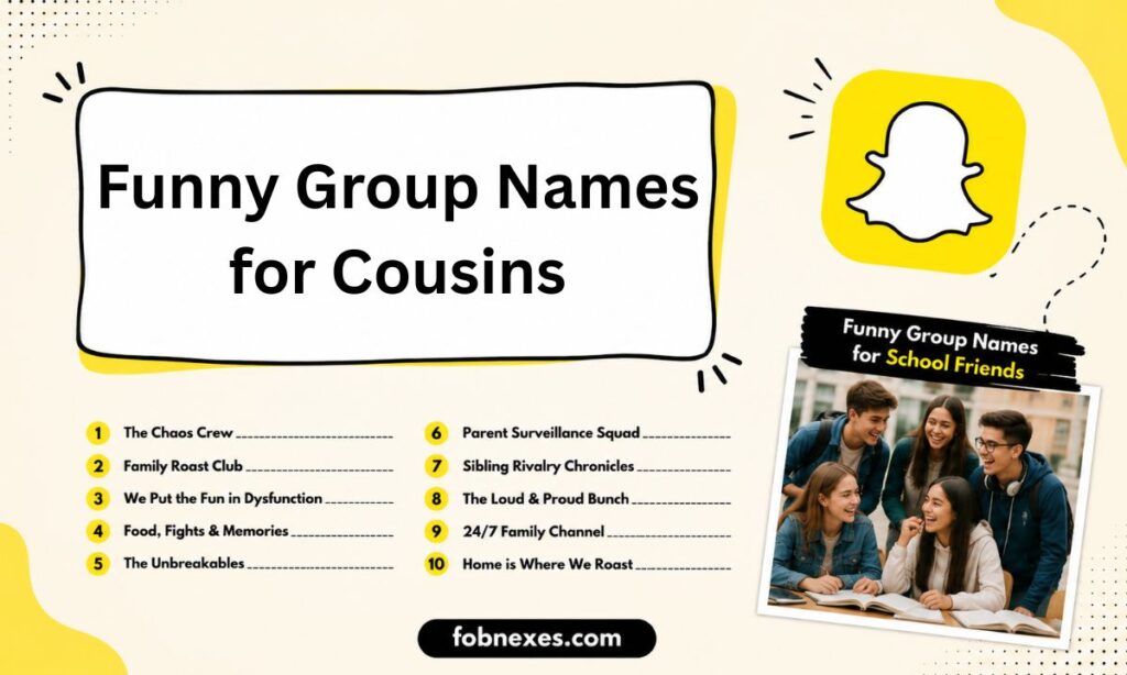 Funny Group Names for Cousins