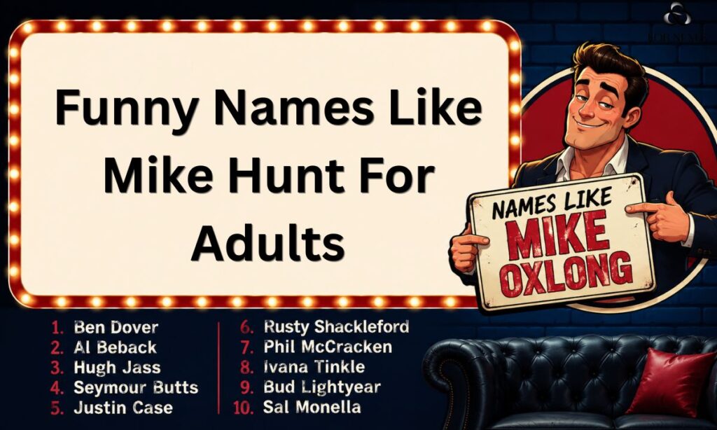 Funny Names Like Mike Hunt For Adults