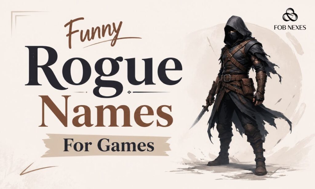 800 Funny Rogue Names