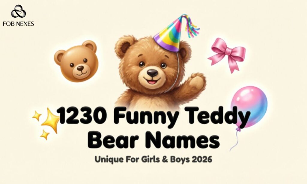 Funny Teddy Bear Names