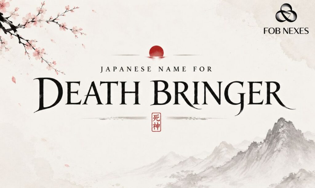Japanese Name for Death Bringer