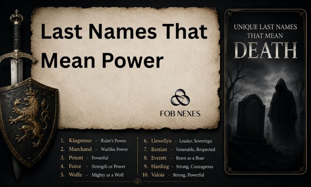 Last Names That Mean Power