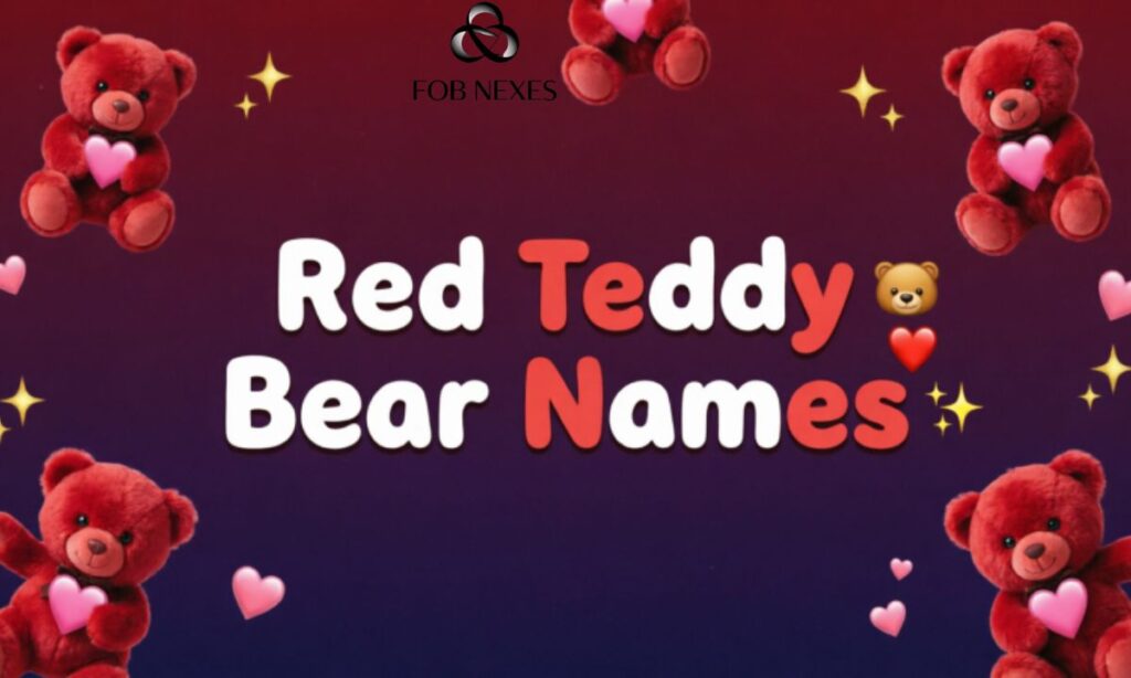 Red Teddy Bear Names