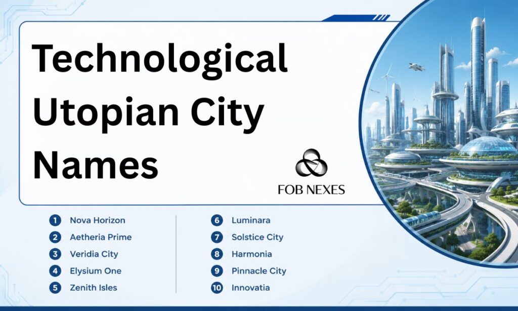 Technological Utopian City Names