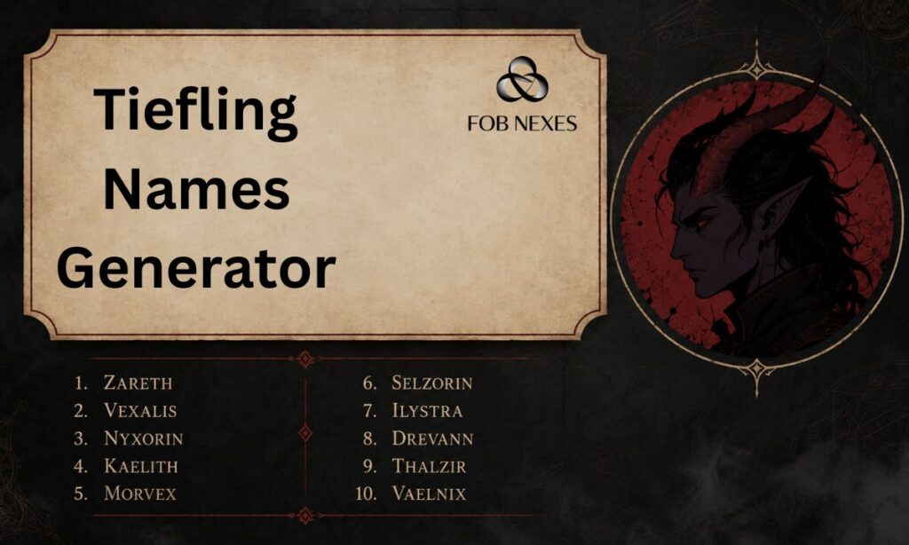 Tiefling Names Generator