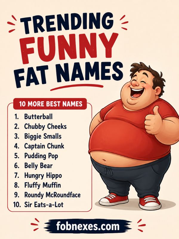 Trending Funny Fat Names